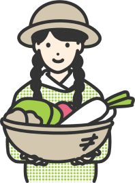 農家のイラスト
